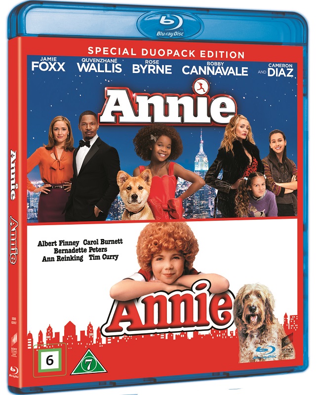 Annie 1982 Annie 2014 Box Blu Ray Boxes and TV series